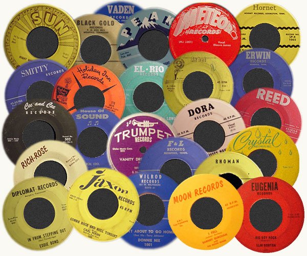 Memphis region 45's & 78's - Paul Solarski Rare Records